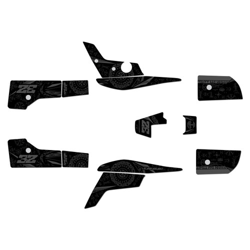 Kawasaki Mojave 250 Graphics Kit (All years) Midgard |