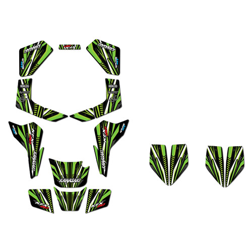KAWASAKI KFX 80 Graphics Kits | All Years | KalairGFX