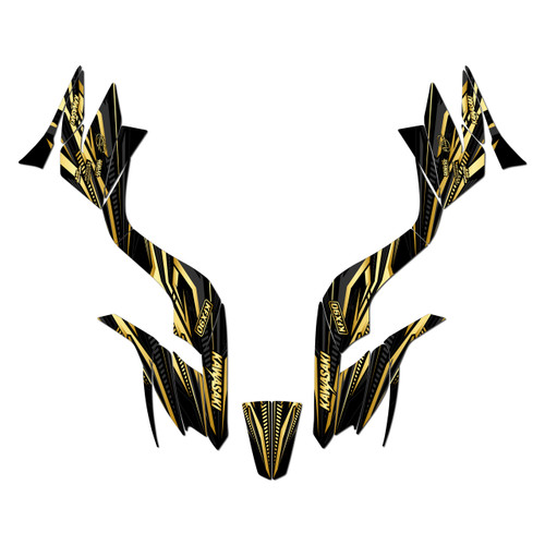 kawasaki kfx90 graphics kit all years prime series gold