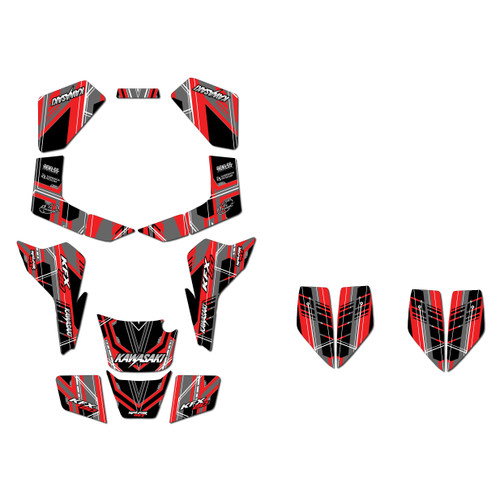 KAWASAKI KFX 80 Graphics Kits | All Years | KalairGFX