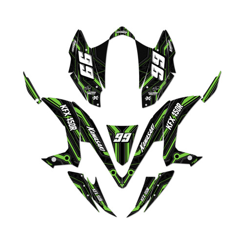 KAWASAKI Graphics Kits | Durable Vinyl, Fast Shipping | KalairGFX