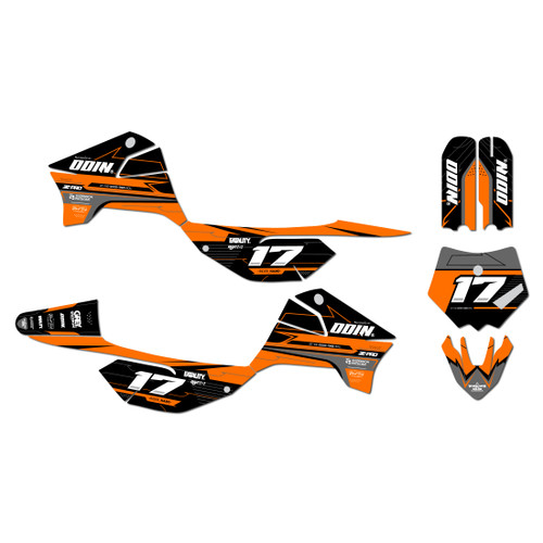 apollo rfz graphics kit all years axis series orange