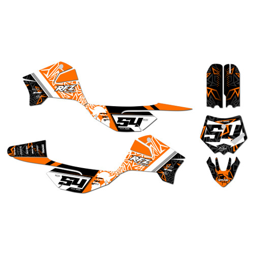apollo rfz graphics kit all years cyrus series orange