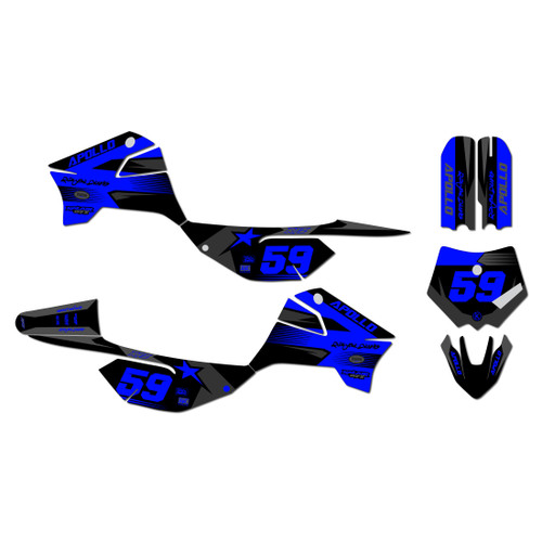 apollo rfz graphics kit all years flux series blue-shift