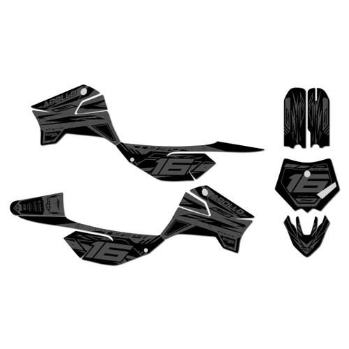 apollo rfz graphics kit all years guard series smoke