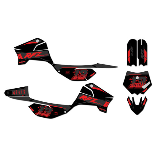 apollo rfz graphics kit all years oem series red-shift