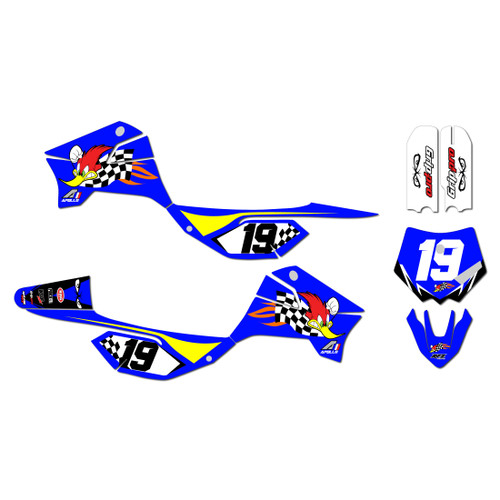 apollo rfz graphics kit all years pecker series blue