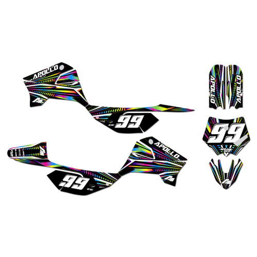 apollo rfz graphics kit all years prime series rainbow