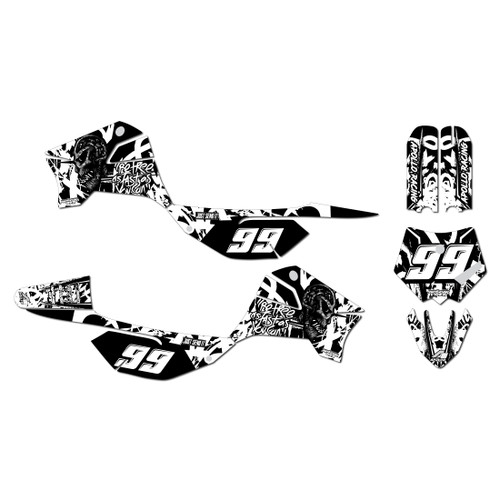 apollo rfz graphics kit all years revolt series white