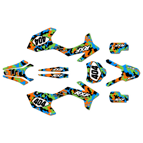 apollo rxf graphics kit all years invasion series orange