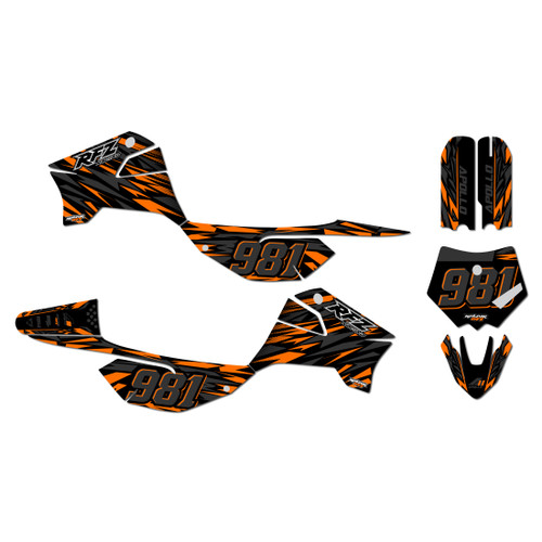 apollo rfz graphics kit all years twitch series orange