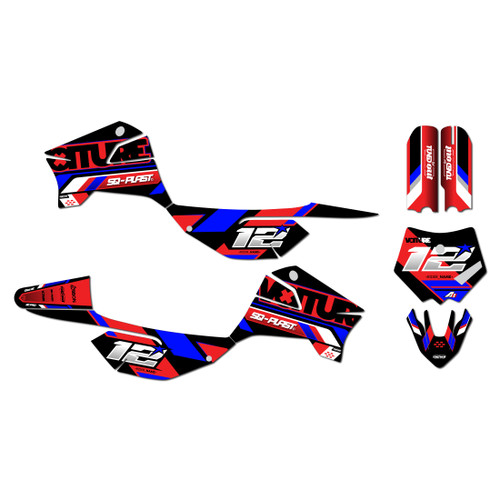 apollo rfz graphics kit all years veneer series red