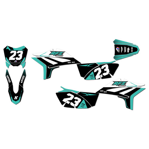 apollo z20 graphics kit all years evader series teal