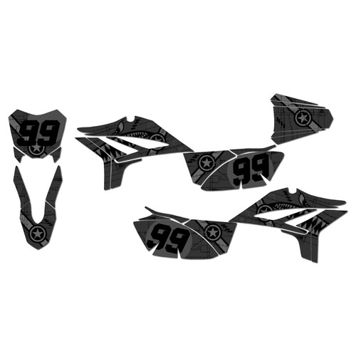 apollo z20 graphics kit all years predator series smoke