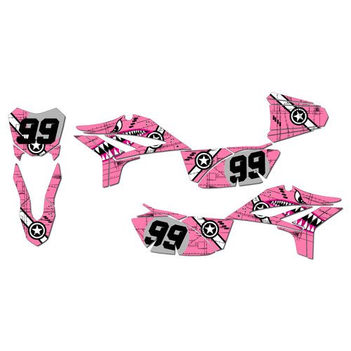 apollo z20 graphics kit all years predator series pink