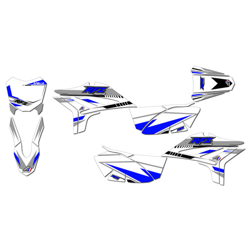 apollo z20 graphics kit all years razor series blue