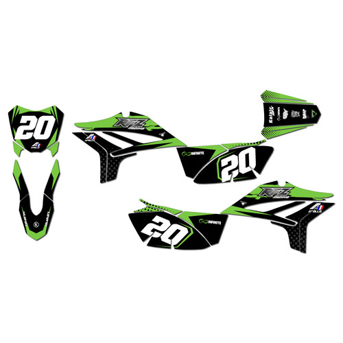 apollo z20 graphics kit all years spear series green