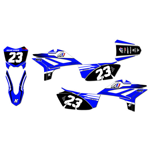 apollo z20 graphics kit all years viper series blue