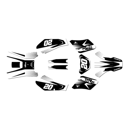 Graphics Kit for Yamaha TT-R250 (2006-2009) Spear Series