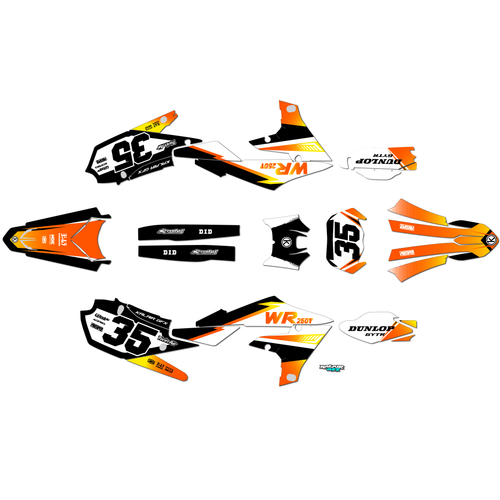 Graphics Kit for Yamaha WR250F (2020-2023) Dream Series