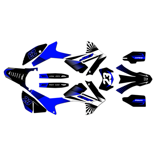 honda crf250l graphics kit 2012-2016 fh series blue