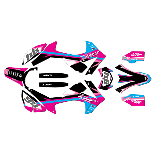 honda crf250l graphics kit 2017-2021 imperator series cm