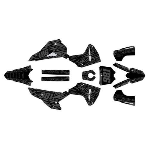 honda crf450r graphics kit 2025-2026 twitch series smoke