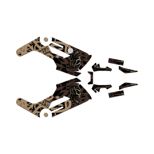 honda navi graphics kit all years revolt series tan