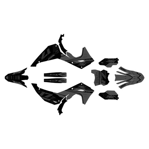 kawasaki kx450sr graphics kit 2024-2026 axis series smoke