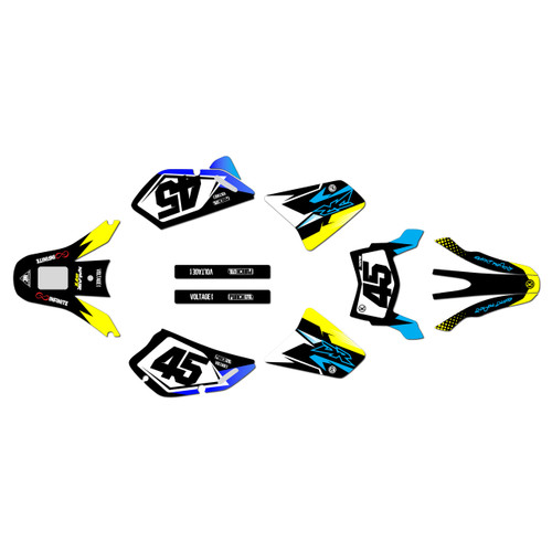 suzuki dr650 graphics kit all years division series yellow