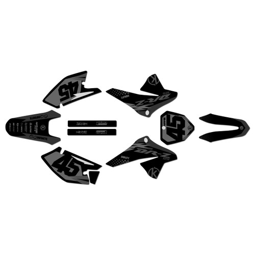 suzuki drz125 graphics kit 2008-2026 division series smoke