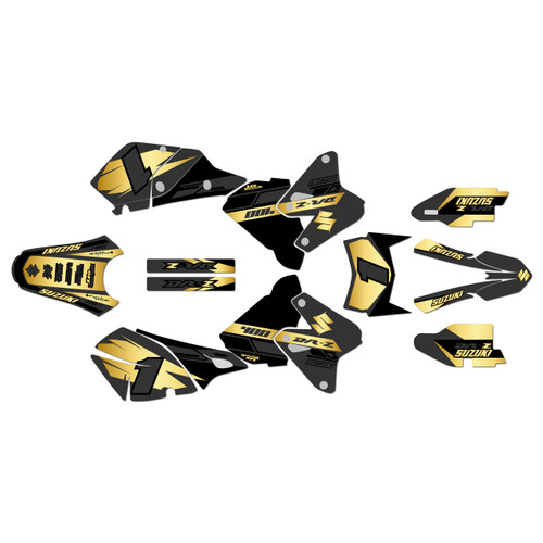 suzuki drz400 graphics kit 2000-2024 blaze series gold