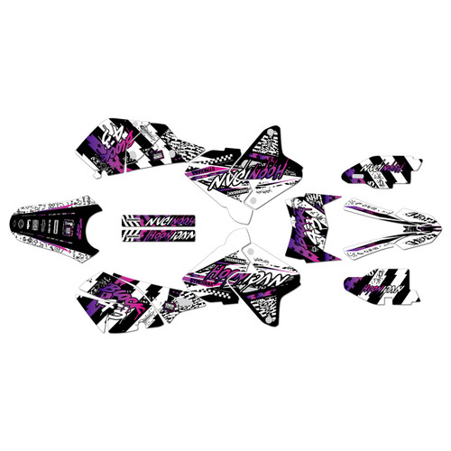 suzuki drz400 graphics kit 2000-2024 crusher series purple