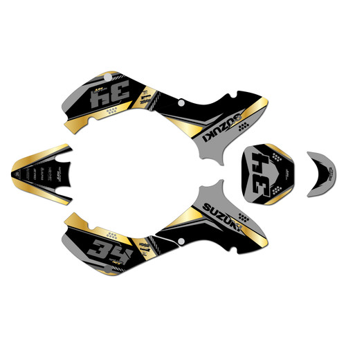 suzuki jr80 graphics kit 2001-2015 icon series rainbow