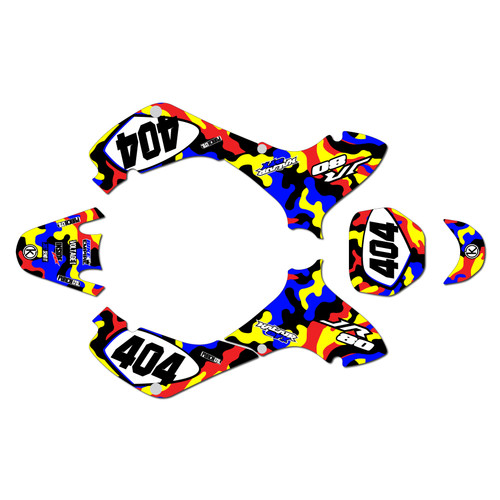 suzuki jr80 graphics kit 2001-2015 invasion series krazy