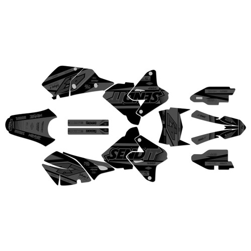 suzuki drz400 graphics kit 2000-2024 fresh series smoke