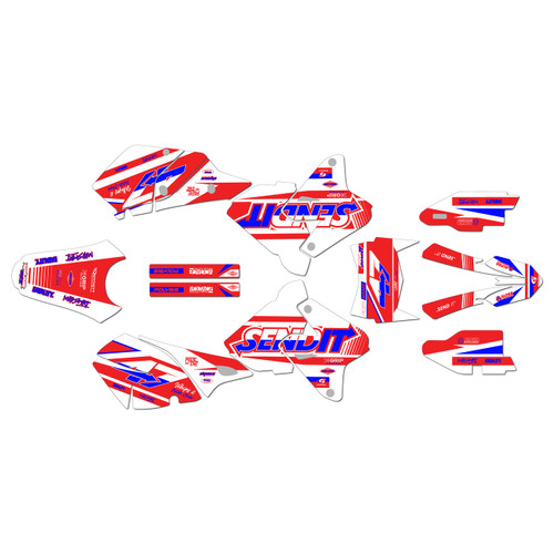 suzuki drz400 graphics kit 2000-2024 fresh series red-shift