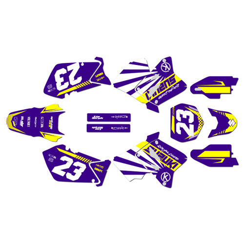 suzuki rm250 graphics kit 2001-2012 fh series purple