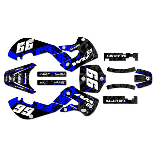 suzuki rm65 graphics kit 2000-2006 revolt series blue