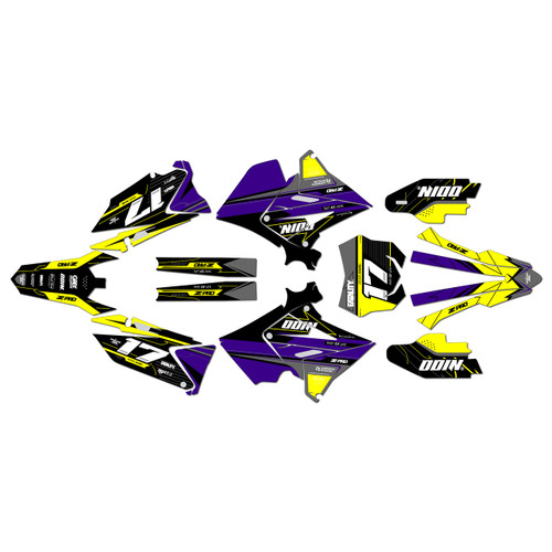 suzuki rm250p graphics kit 2001-2008 axis series purple