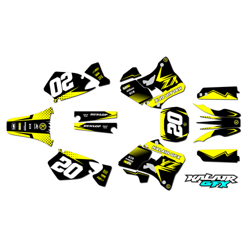 Graphics Kit for Yamaha YZ250 (1996-2001) Spear Series