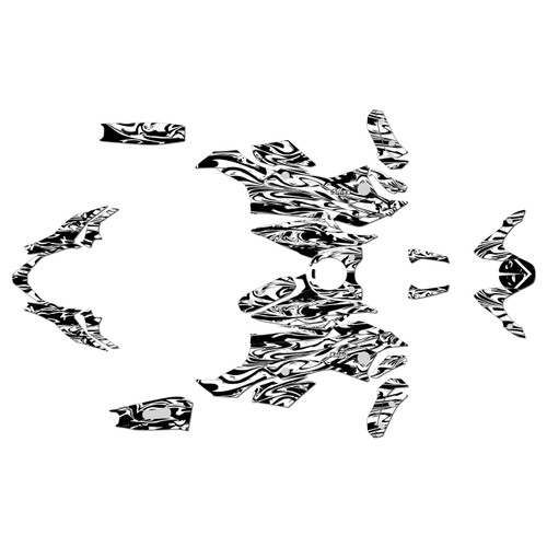 yamaha fz07 graphics kit 2015-2017 acid series white