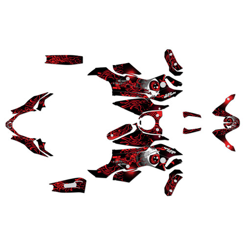 yamaha fz07 graphics kit 2015-2017 core series red