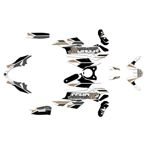 yamaha fz07 graphics kit 2015-2017 fresh series tan