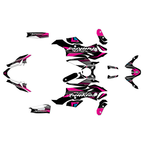 yamaha fz07 graphics kit 2015-2017 rugged series magenta