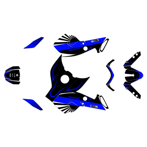 yamaha mt09 graphics kit 2013-2016 fh series blue