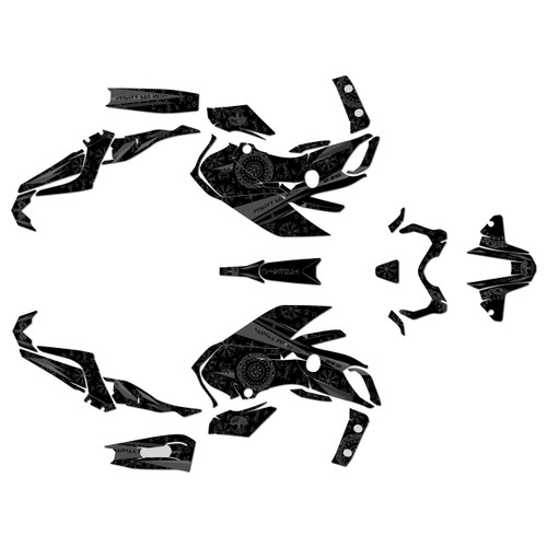 yamaha fz07 graphics kit 2018-2020 midgard series smoke