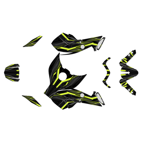 yamaha mt09 graphics kit 2013-2016 prime series fluo