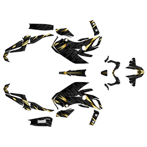 yamaha fz07 graphics kit 2018-2020 twitch series gold