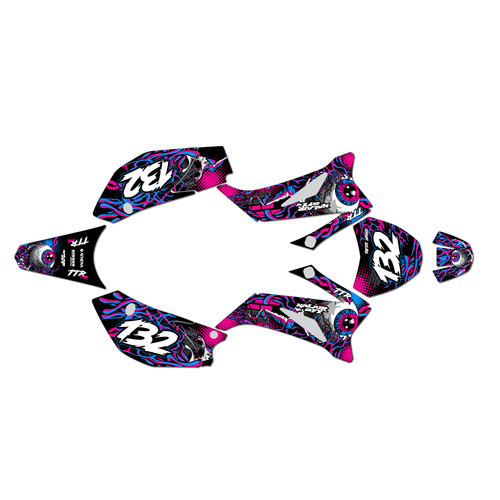 yamaha ttr110 graphics kit all years core series cm